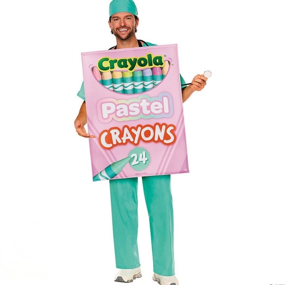 Crayola Pastel Crayons Costume - Multicolor
